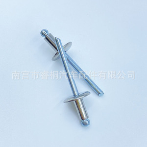 Rivets aveugles en acier inoxydable Shuangxuan 4,8 mm 10 mm 13,8 mm à tête ronde de type ouvert pour fixation automobile - Product Image 4
