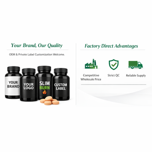 MixExtract OEM ODM Ingrosso OEM Slim Plus Compresse per la Perdita di Peso Estratto Naturale di Erbe Detox Sano Supporto Brucia Grassi - Product Image 3