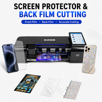 Machine de découpe de films protecteurs d'écran intelligents KASR pour films hydrogel, films de protection arrière de téléphone et découpe de contours d'autocollants personnalisés