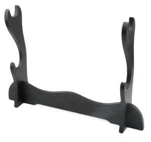 Deluxe Đen Sơn Mài Bảng Đứng Cho Katana Hoặc Wakizashi Thanh Kiếm Hiển Thị Chủ Cho Đồ Chơi Thanh Kiếm - Product Image 2