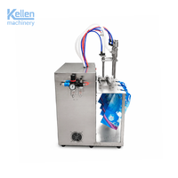 Machine de remplissage de sachets à double tête haute précision pour jus de fruits et boissons gazeuses – Remplisseuse automatique de sachets haute efficacité