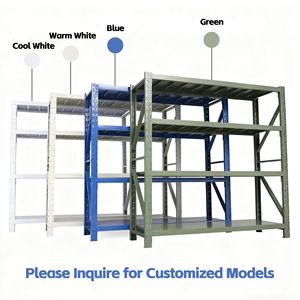 Linh hoạt kệ đa lớp kệ nhà để xe xếp chồng kệ kho lưu trữ giá kho lưu trữ kệ lưu trữ kim loại kệ - Product Image 5