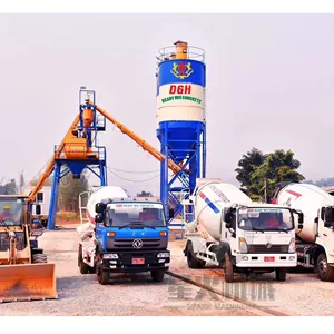 10 To 50m3/h Precast Plant Concrete Mini Beton Central Small Concrete Batching Plant Automatic Mini Ready Mixing Plant