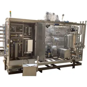 UHT-máquina de procesamiento de leche de larga vida, línea de producción, equipo