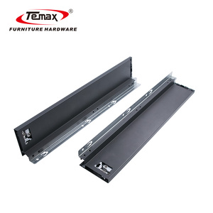 3D Có Thể Điều Chỉnh <span class=keywords><strong>Undermount</strong></span> Mềm Đóng Hộp Kim Loại Ngăn Kéo Trượt Cho Nhà Bếp BT301 - Product Image 3