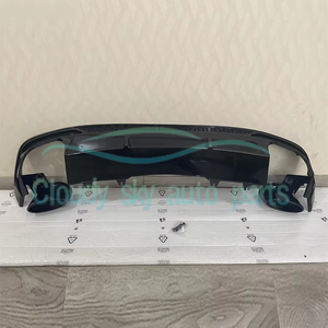 ดิฟฟิวเซอร์ RS4 พร้อมท่อไอเสียสำหรับกันชนหลัง <span class=keywords><strong>S</strong></span>-<span class=keywords><strong>Line</strong></span> <span class=keywords><strong>A4</strong></span> S4 B9.5 ผลิตจาก PC สแตนเลส ปี 2020 2021 <span class=keywords><strong>2022</strong></span> 2023 2024 - Product Image 2