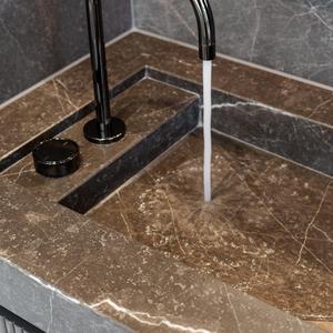 Mueble de Baño Ecológico de MDF con Cajones de Gran Capacidad, Estilo de Pared, para Remodelación del Hogar y Proyectos de Baños Comerciales - Product Image 3