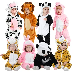 MICHLEY OEM/ODM Babi jumpsuit neonata ragazzo abbigliamento animale neonato inverno vestiti per neonati