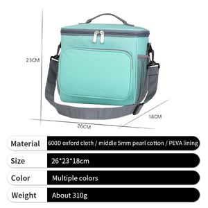 Bolsa Térmica para Picnic, Impermeable, Resistente a las Manchas, Lavable, en Varios Colores, para Actividades al Aire Libre - Product Image 2