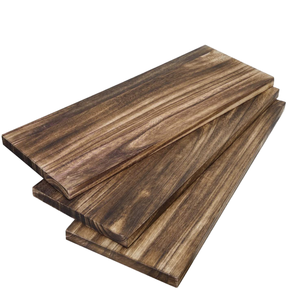 Placas de Madera Rústicas Personalizadas en Oferta, Rebanadas de Madera Pulida Color Durazno para Manualidades - Product Image 1