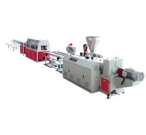 automatic KUNSHAN BONZER WPC PVC door and door frame making machine/WPC PVC foam board extrusion machine manufacturer