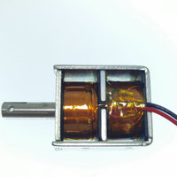 Électroaimant bistable bidirectionnel compact DC 12V 2A 24W, matériau magnétique souple, force de 180g, solénoïde pour nouvelles énergies