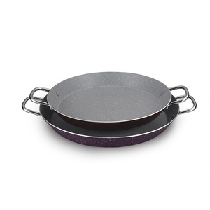 Spanish Seafood Pan Double Handle Oven Safe Frying Pan For Cooking - Product Image 4