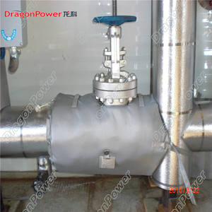 <span class=keywords><strong>Manta</strong></span> de aislamiento térmico Instalación de tuberías Cubiertas de aislamiento extraíbles Chaqueta de aislamiento térmico para válvula - Product Image 6