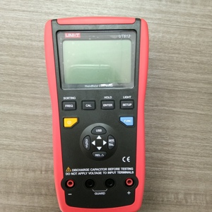 Medidor LCR UNI-T UT612 2000H 20mF 200MΩ L/C/R/DCR/Q/D/<span class=keywords><strong>ESR</strong></span> Retención de Datos Auto LCR Comprobación y Medición - Product Image 1
