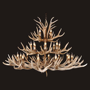 <span class=keywords><strong>Lustre</strong></span> <span class=keywords><strong>en</strong></span> <span class=keywords><strong>bois</strong></span> rustique créatif <span class=keywords><strong>de</strong></span> style nordique antique avec cornes <span class=keywords><strong>de</strong></span> <span class=keywords><strong>cerf</strong></span> <span class=keywords><strong>en</strong></span> résine, éclairage LED suspendu décoratif pour la cuisine - Product Image 4