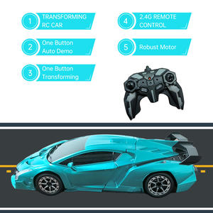 Aijh 1:12 Schaal 2 In 1 Vervorming 2.4Ghz Rc Auto 'S 360 Graden Robot Auto Rc Auto Demo Afstandsbediening Auto - Product Image 4