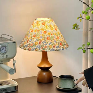 2025 New Chinese Zen-Inspired <b>Bedside</b> Lamp Elegant Luxury Retro Style with Solid Wood Finish AC Powered for Bedroom - Product Image 5