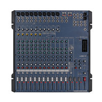 16チャンネル音楽ミキシングコンソール電源ミキサーオーディオミキサーusbと48Vファンタム電源