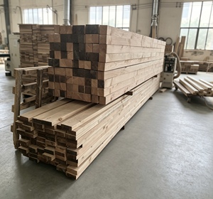 Madera de abeto Douglas seca al horno KD, vigas de madera maciza, madera de construcción para estructuras de viviendas - Product Image 4