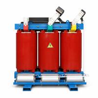 Transformateur triphasé sec 11 kV à résine moulée, faible perte, IEC60076, 50/60 Hz, distribution d'énergie commerciale, 1250 kVA