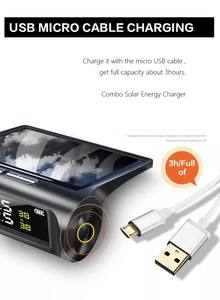 ระบบตรวจสอบแรงดันลมยางพลังงานแสงอาทิตย์หน้าจอ LCD ดิจิตอลระบบรักษาความปลอดภัยอัตโนมัติระบบตรวจสอบแรงดันลมยาง Tpms เซ็นเซอร์ภาย - Product Image 4