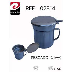 Práctico Escurridor y Colador de Pescado de Metal con Tapas, Accesorio Conveniente para la Preparación de Pescado, Categoría de Productos: Coladores y Escurridores - Product Image 1