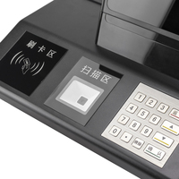 Terminal Punto de Venta Todo en Uno con Escáner de Código QR, Impresora, Escáner NFC, Pantalla Táctil Windows