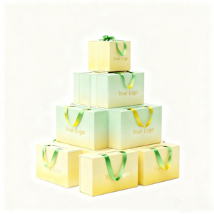 Cajas de Regalo Magnéticas Plegables de Lujo al por Mayor con Logotipo en Relieve con Lámina Dorada UV y Asa para <span class=keywords><strong>Ropa</strong></span>, Calcetines y Marcas de Piel - Product Image 1