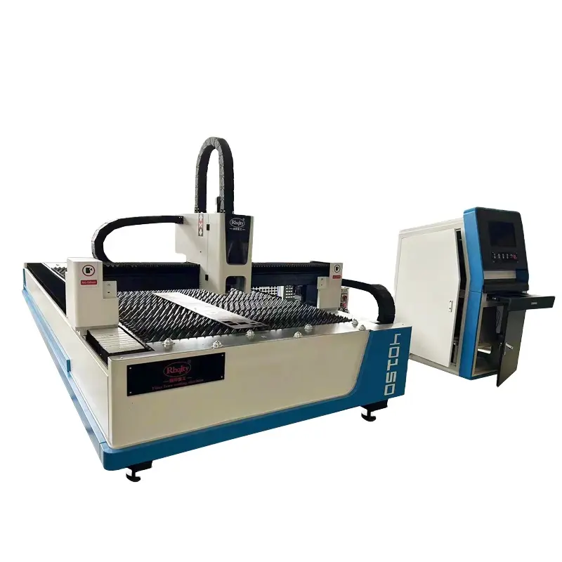 Mesin pemotong laser logam 4015 6000w, presisi tinggi CNC fiber laser lembar logam