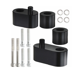 Pièces de moto Kit d'extension d'espacement de plancher de conducteur 3/4 pouces pour Harley Street Glide <span class=keywords><strong>CVO</strong></span> <span class=keywords><strong>2009</strong></span> - 2021 - Product Image 1