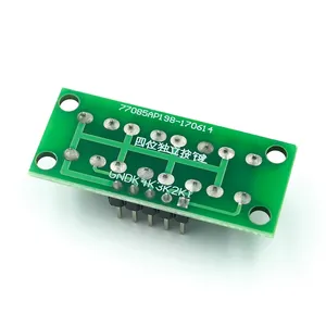 Kit DIY 1x4 4, botón de tecla independiente, teclado, módulo de teclado Mcu para <span class=keywords><strong>Arduino</strong></span>, diseño de clase de estudiante, experimento de proyecto de graduación - Product Image 2