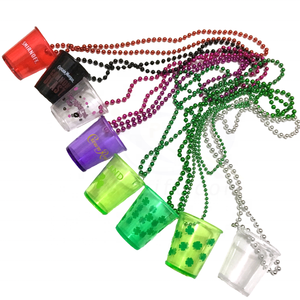 Collares <span class=keywords><strong>de</strong></span> cuentas <span class=keywords><strong>de</strong></span> fiesta <span class=keywords><strong>de</strong></span> 7mm y 33 "que brillan en la <span class=keywords><strong>noche</strong></span> con decoración <span class=keywords><strong>de</strong></span> cuentas <span class=keywords><strong>de</strong></span> Mardi Gras <span class=keywords><strong>de</strong></span> copa <span class=keywords><strong>de</strong></span> champán - Product Image 5