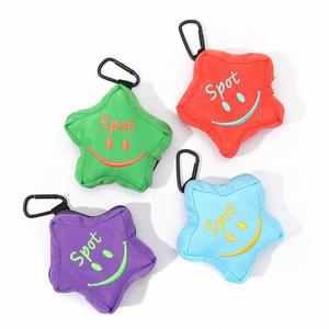 LLAVORO Llavero Pequeño Duradero con Colgante de Estrella de Cinco Puntas, Material de Poliéster, Mosquetones de Hierro, Artículos Promocionales - Product Image 1