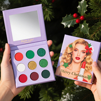 Individuelle DIY-Formen Metallische Leuchtende Mineralische Matte Schimmernde Duochrome Hochpigmentierte Glatte Lidschatten-Palette