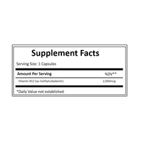 Vitamine B12 Méthylcobalamine |   Formule anti-stress végane et sans OGM, capsules de supplément de complexe de vitamine B personnalisées