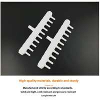 Distributeur d'air multi-voies à 10 trous pour aquarium Joint d'échappement d'eau lisse Accessoire d'oxygénation Casting Pompe à air Inverseur
