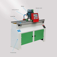 TEBAK Affûteuse de lame de couteau rabot à bois électrique commercial automatique pour le travail du bois