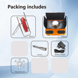Telecamera per Ispezione Industriale Impermeabile ad Alta Definizione per Soffitti, Pavimenti, Cavità e Pareti con Sonda 512hz per Pulizia Fognature - Product Image 4