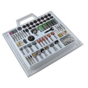 Juego de 216 Piezas de <span class=keywords><strong>Accesorios</strong></span> <span class=keywords><strong>para</strong></span> Herramientas Eléctricas Compatibles con <span class=keywords><strong>Taladro</strong></span> a Batería Modelo 1 OEM, Juego de Cabezas de Pulido de Diamante, Hecho en China - Product Image 1