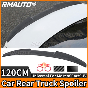 สปอยเลอร์หลังรถยนต์อเนกประสงค์ RMAUTO ขนาด 120 ซม. ทำจากคาร์บอนไฟเบอร์ สำหรับ BMW E90 F30 F10 และ Tesla Model 3 Y - Product Image 1