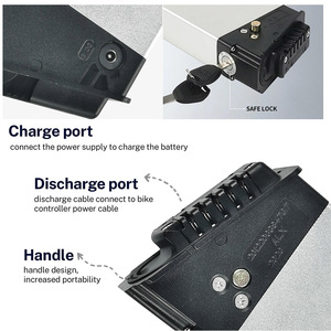 Batería de Repuesto para Bicicleta Eléctrica Plegable de 48V, 10.4Ah, 12.8Ah, 14Ah, de Iones de Litio para LO26 20LVXD <span class=keywords><strong>MATE</strong></span> <span class=keywords><strong>X</strong></span> - Product Image 4