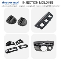 Pièces de support en plastique automobile moulées par injection de haute précision sur mesure pour applications automobiles