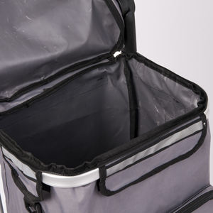 Chariot de courses pliable en toile avec sac isotherme, bonne impression - Product Image 5