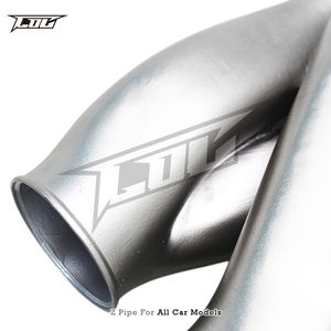 Выхлопная труба COC Z для всех моделей автомобилей, нержавеющая сталь SUS304, универсальная, с диаметром 2,5/2,75/3 дюйма - Product Image 6