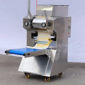 Commercial teig roller querschneider 15.7 zoll elektrische pizza teig roller maschine 0.95kw automatisch geeignet für nudel pasta machen