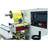 Machine d'emballage automatique horizontale pour coussins, type flow pack, pour aliments et produits de consommation quotidienne