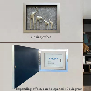 Cuadro de Vidrio con Efecto 3D, Pintura Física Hecha a Mano, Marco de <span class=keywords><strong>Madera</strong></span>, Distribución de 120 Grados, Pintura para Caja de Medidor Eléctrico - Product Image 6