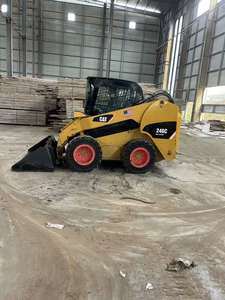 Bâtiment de qualité supérieure Original moins cher Caterpillar CAT246 chargeuse compacte à roues CAT246C Mini chargeur Machine CAT262D 246C - Product Image 4