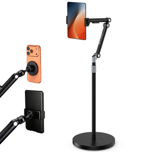 Soporte Universal para Tablet y Teléfono K&F CONCEPT con Base Ponderada de 2.89 kg y Brazo Ajustable de 1.6 m para Cama o Sofá - Product Image 1